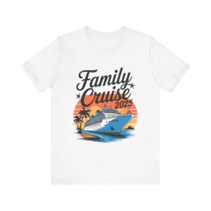 Family Cruise 2025 Unisex Tee - Perfect for Vacation Memories